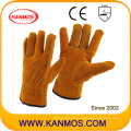 Industrial Safety Brown Cowhide Split Hand Drivers Luvas de couro de trabalho (11201)